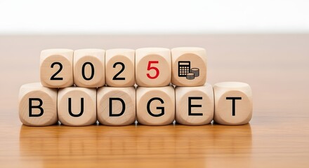 2025 budget planning and financial forecast concept