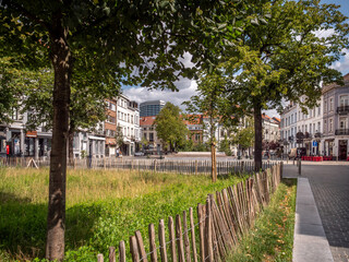 Quartier du Ch&acirc;telain &agrave;  Bruxelles en Belgique