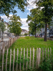 Quartier du Ch&acirc;telain &agrave;  Bruxelles en Belgique
