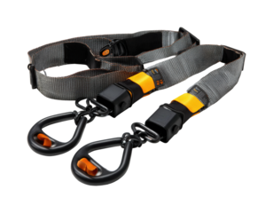 Durable gear straps adventure settings product, isolated on transparent background, png