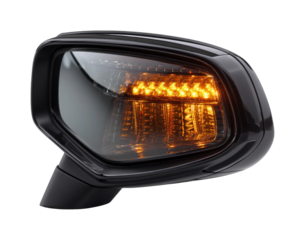 Vehicle turn signal light automotive workshop product, isolated on transparent background, png