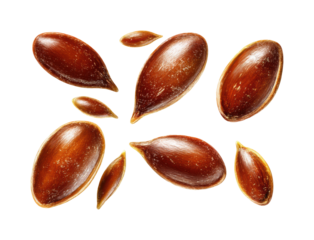 Seed collection action, isolated on transparent background, png