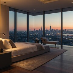 interior of a hotel room
