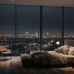 interior of a hotel room