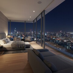 interior of a hotel room