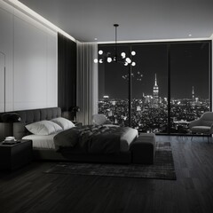 interior of a hotel room