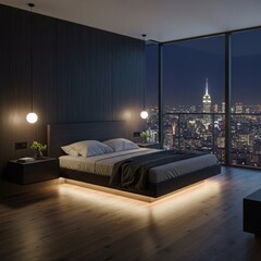 interior of a hotel room