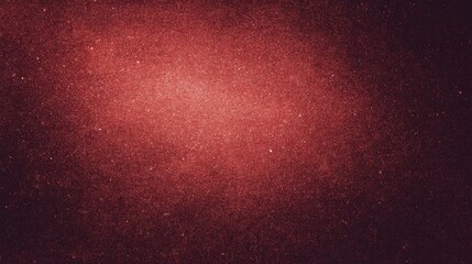 Obraz premium A deep red cosmic background with scattered light particles emphasizing a mysterious and ethereal atmosphere.