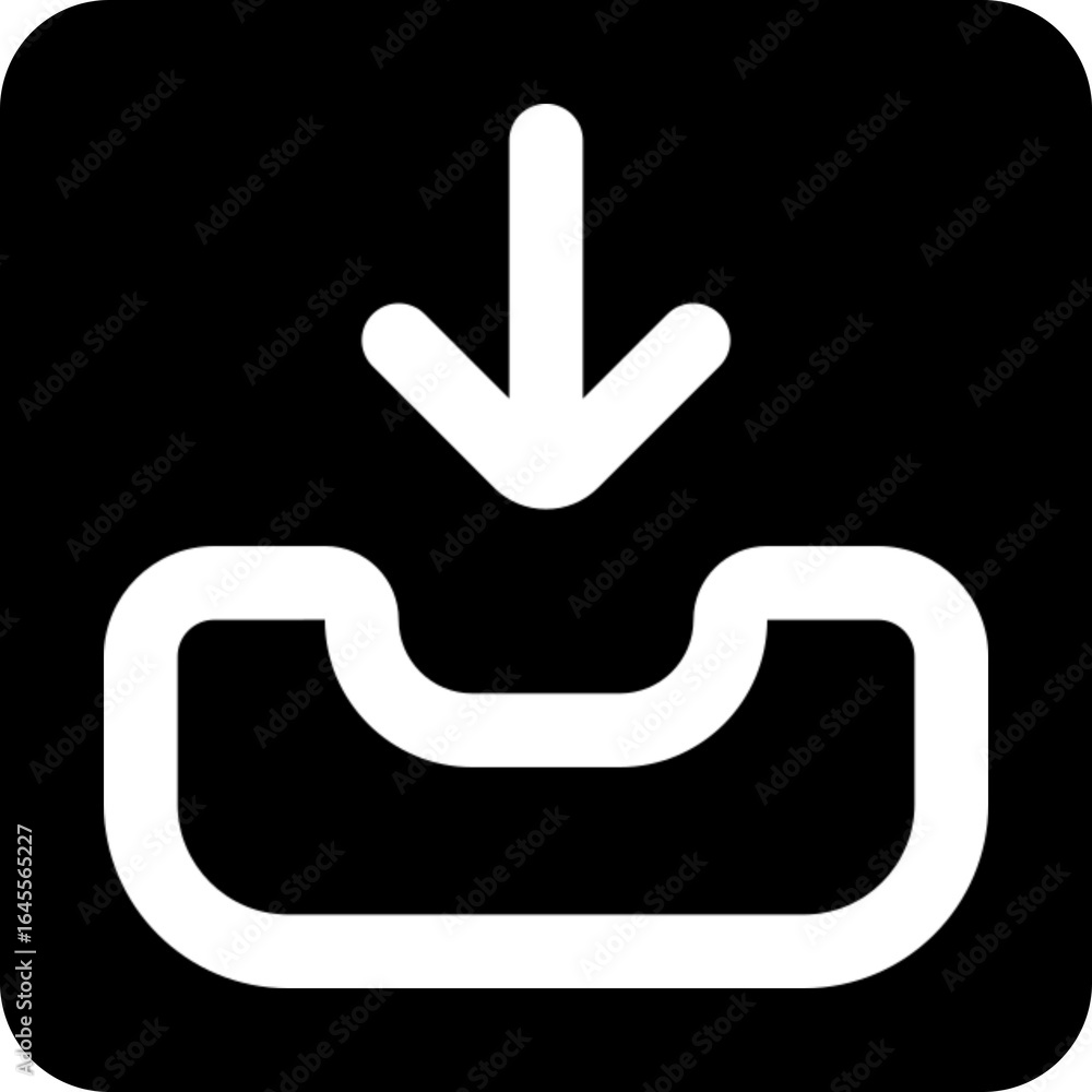 Poster incoming mail inbox message icon