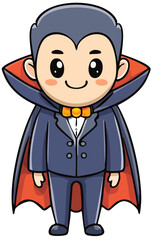 Obraz premium Vampire Business Executive 