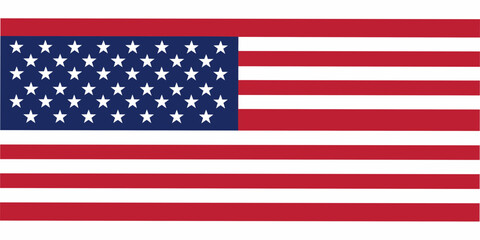 The united states of america flag