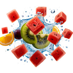 Exotic Fruit Mix Transparent High Resolution