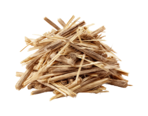 Harvesting dry plant stems agricultural field nature daytime, isolated on transparent background, png