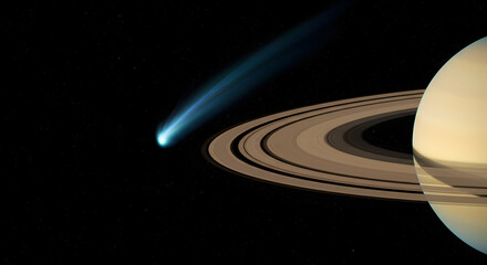 3I/Atlas Over Saturn&rsquo;s Ring