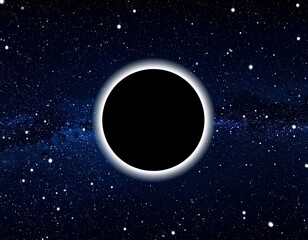 Black hole in a cosmic expanse