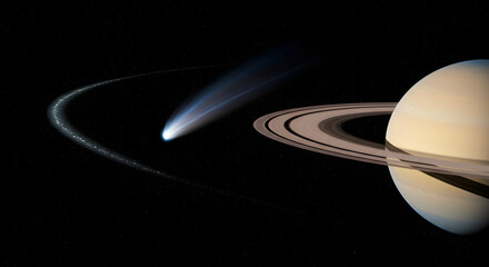 3I/Atlas Over Saturn&rsquo;s Ring