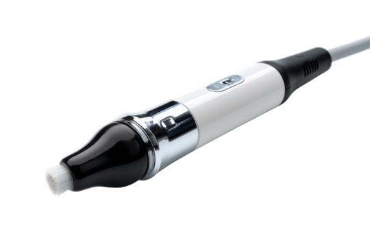 Microneedling treatment device beauty clinic equipment professional, isolated on transparent background, png