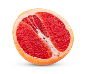 grapefruit isolated on transparent png (Image from camera)
