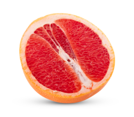grapefruit isolated on transparent png (Image from camera)