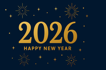 Christmas and New Year 2026 with bright holiday backgrounds. Holiday concept for postcards and banners