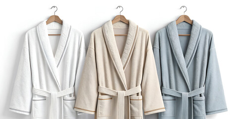 Bathrobe isolated on transparent background  