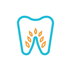 Tooth Logo Vector Icon Template Illustration