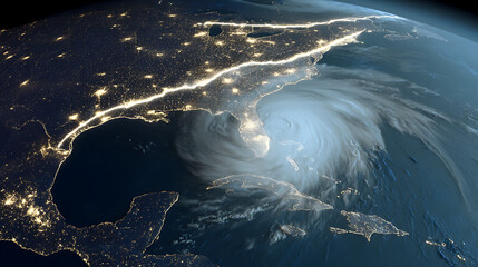A weather forecasting AI predicting a hurricane's path (3)