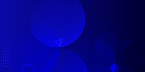 Minimalist banner background. blue gradations.Circle geometric background. Simple design. Vector. EPS 10