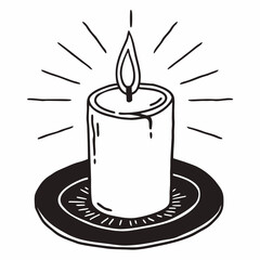 illustration of a glass of milk