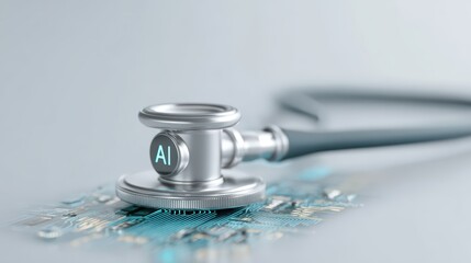 AI in Healthcare: Stethoscope & Artificial Intelligence Tech