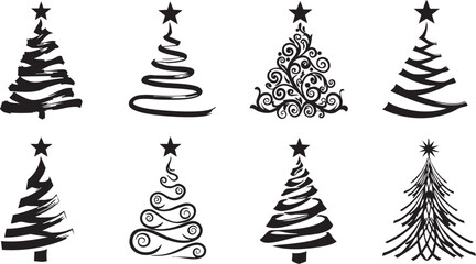 Stylized Christmas Tree Collection