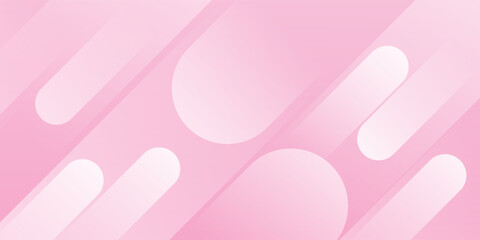 Soft gradient background in fluid modern colors. Paper cut texture, baby pink glamour pattern for ads, cosmetics cover, woman poster. Liquid dynamic shapes abstract composition. Vector EPS 10.