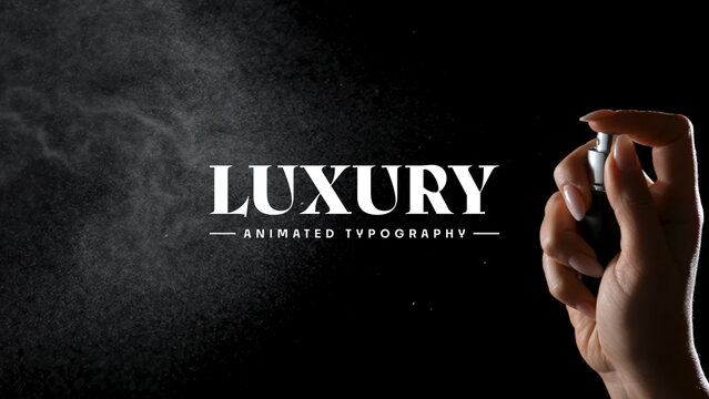 Luxury Animated Typography