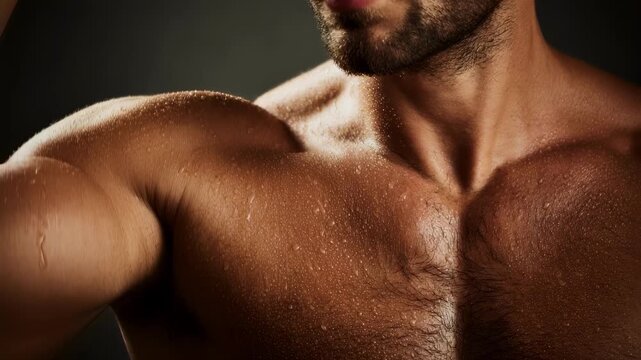 arrows point toward clinical hyperhidrosis therapy offering advanced sweat management.