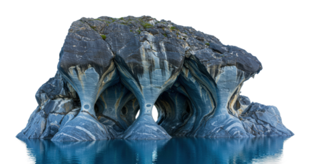 Stunning marble cave exploration patagonia nature serene waters aerial perspective natural wonders. Cut out png