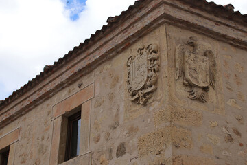 Obraz premium former capuchin monastery in segovia in spain 