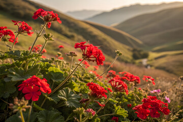 red poppy field