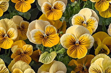 yellow flowers background