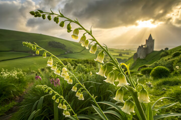 corn field in summer