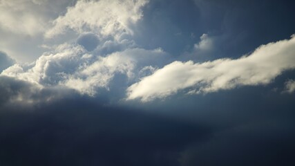 ときどき、雲が荘厳な時があるんだ。