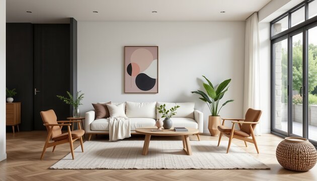 modern scandinavian fusion incorporates sleek minimal furniture with organic materials and muted color schemes to create fresh airy spaces that balance style and comfort seamlessly.
