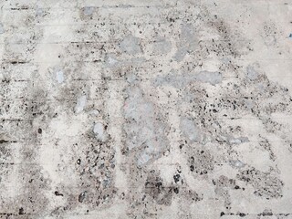 View of grunge grungy cement textured background. Old concrete path cement render texture.