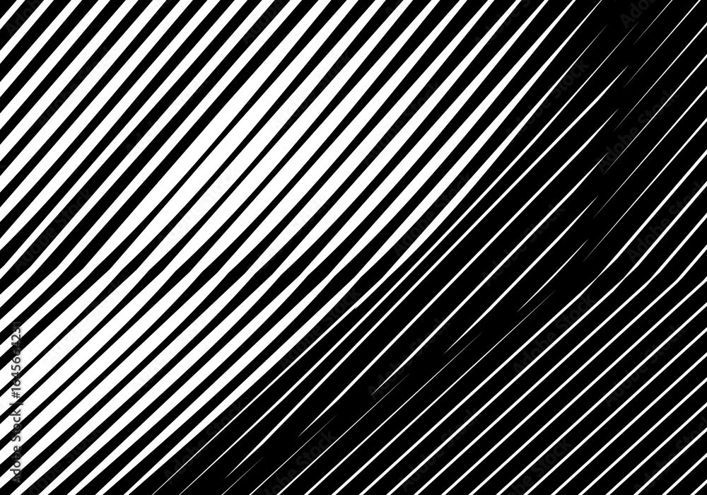 Poster black background with white abstract line pattern. modern abstract background.
