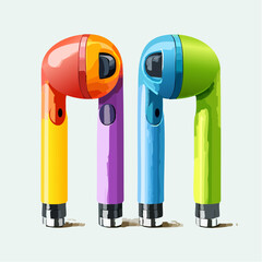 3d rendering of vr icon
3