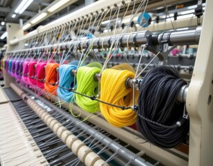 fibers used in industrial spinning are selected for their resistance to environmental factors such as uv light and moisture ensuring long lasting thread performance in outdoor applications.