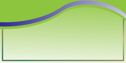 Green gradient background with blue curved lines, which can be used for various purposes such as presentations, posters, or other digital media.