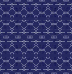 two-tone geometric beads pattern, monaco, lattice