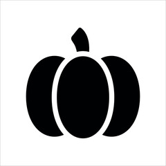 
Illustration showing a black icon of autumn attributes on a white background