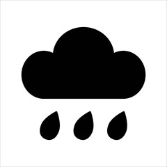 
Illustration showing a black icon of autumn attributes on a white background