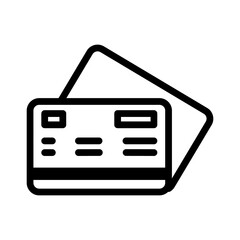 Credit Card Or Debit Card Icon